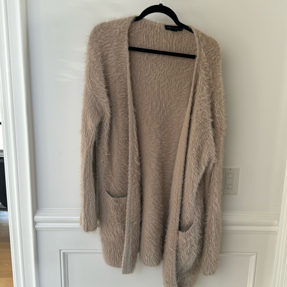 Sanctuary soft pink cozy cardigan